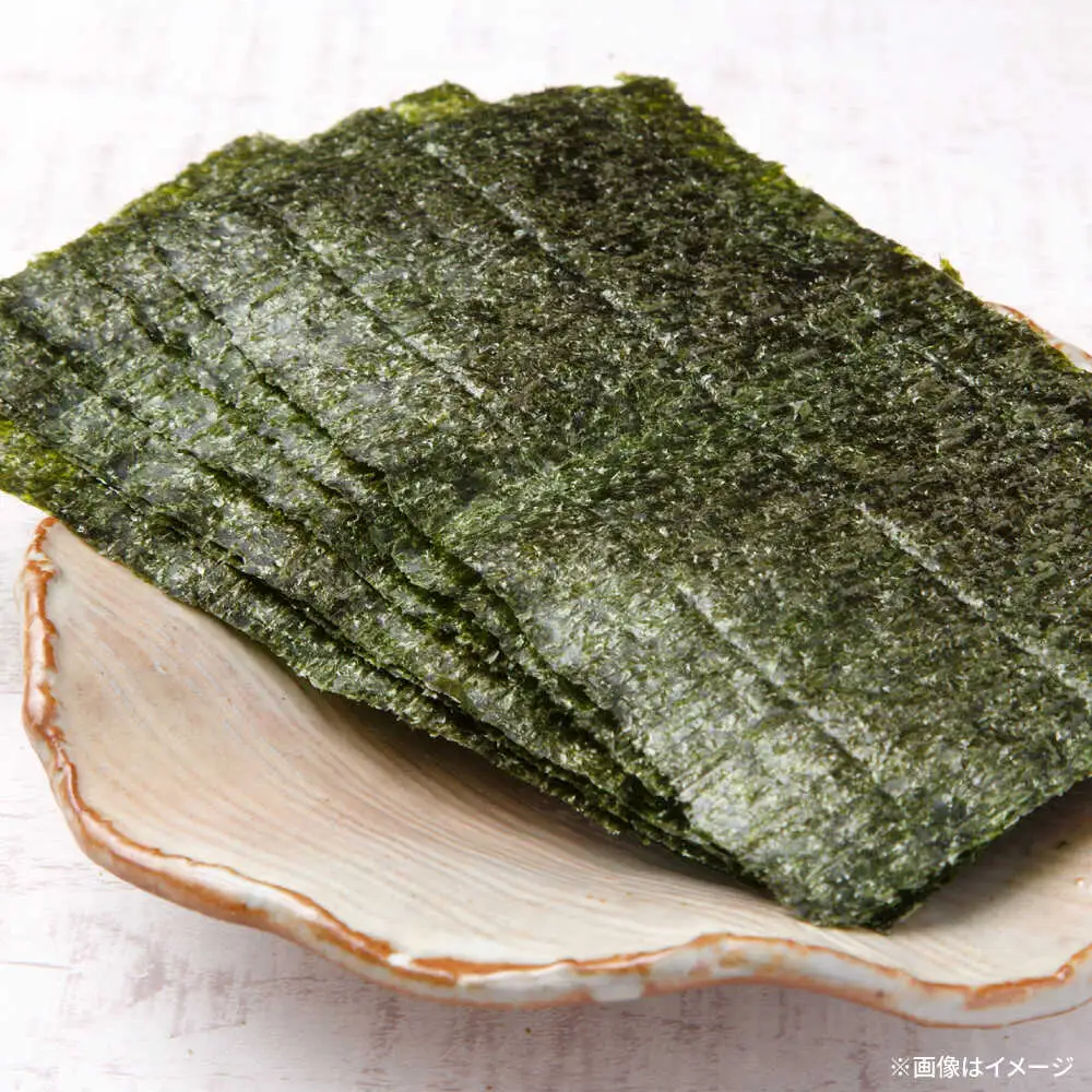 福岡有明のり　焼き海苔　2切25枚入×6袋　【合計150枚　全形換算約75枚相当】 桂川町/株式会社木村食品[ADCG011]