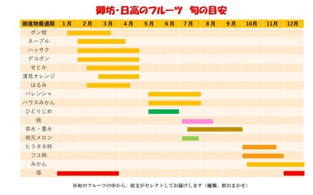 南国紀州・日高の太陽が育んだ季節のフルーツセットB《先行予約》【2027年1月下旬頃より順次発送予定】【配送不可地域:沖縄・離島】【0374-3】