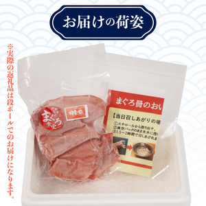 【4月発送】本マグロ 中トロ 410g 冷凍