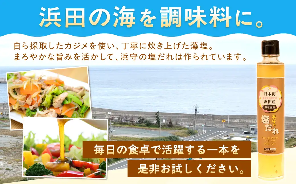 浜守の塩だれ　3本セット 【210_0010】