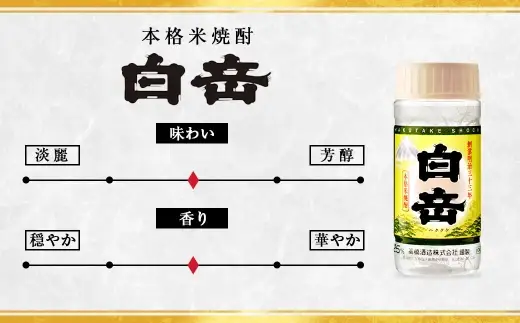 本格米焼酎 「 白岳ペット 」 200ml 5本セット 米焼酎 焼酎 白岳 お酒 酒 アルコール 国産 熊本県産 米こうじ