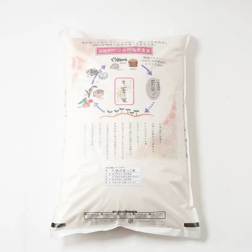 【毎月定期便】京都与謝野町産コシヒカリ「京の豆っこ米」精米5kg【誠武農園】 農家直送全3回【4073047】