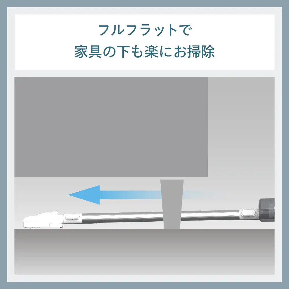 ツインバード コードレススティック型クリーナー ホワイト(TC-E187W)
