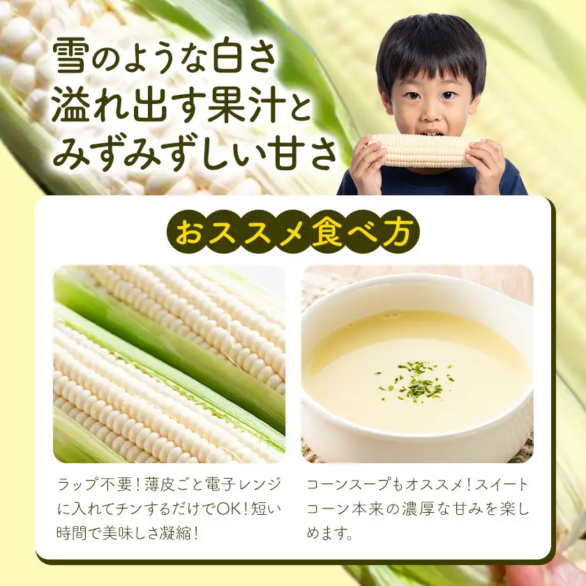 【先行予約】とうもろこし スイートコーン 約10本 約4kg のざわ農園 《2026年8月上旬-9月中旬頃出荷》