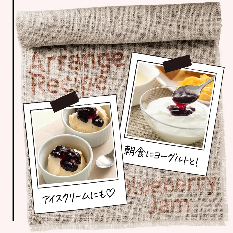ブルーベリー ジャム KN106-002 無添加 加工食品 フルーツ