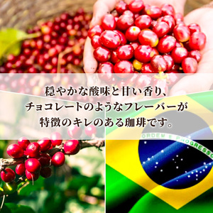 自家焙煎珈琲 シングルオリジン JAS ブラジル 200g コーヒー豆 コーヒー粉 コーヒー 豆 粉 珈琲 焙煎コーヒー豆 焙煎 レギュラーコーヒー おいしい 淡路島 洲本市 豆