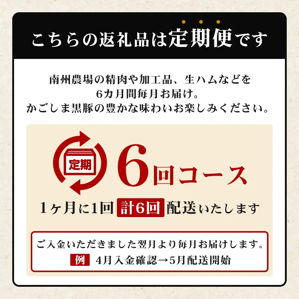 【全6回】極みの かごしま黒豚 定期便 NS-36| 鹿児島 かごしま 豚 豚肉 ぶた おかず しゃぶしゃぶ 餃子 味噌漬け 生ハム 生姜焼き ハンバーグ ウインナー ハム ソーセージ 焼き豚 切り落とし もも肉 肩ロース バラ 人気 贈答 ギフト定期便 鹿児島県 南大隅町