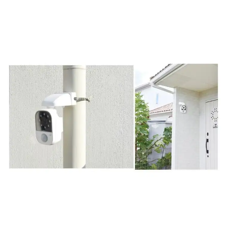 大進 充電式センサーライトアラーム機能付き DLC-2T100AR 防犯ライト 防雨 屋外 人感センサー 4939736903223