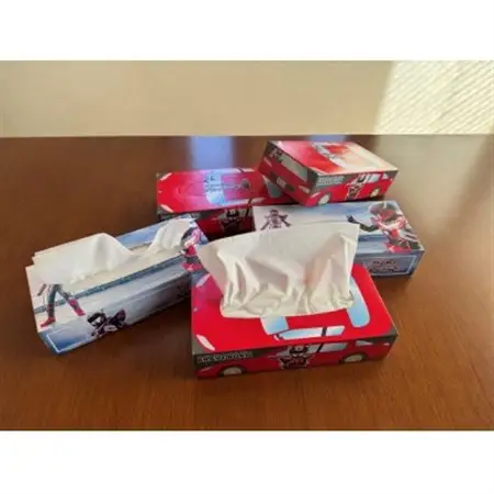 【認知度アップキャンペーン】開運戦士ブレイバーンBOXティッシュ＆プリントトイレットロールセット【1716810】