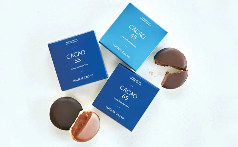 MAISON CACAO メゾンカカオ 濃厚生チョコタルト 6個セット（3種×各2個）3種の食感 驚きの口どけ 冷凍配送 チョコレート菓子 神奈川県 茅ヶ崎市