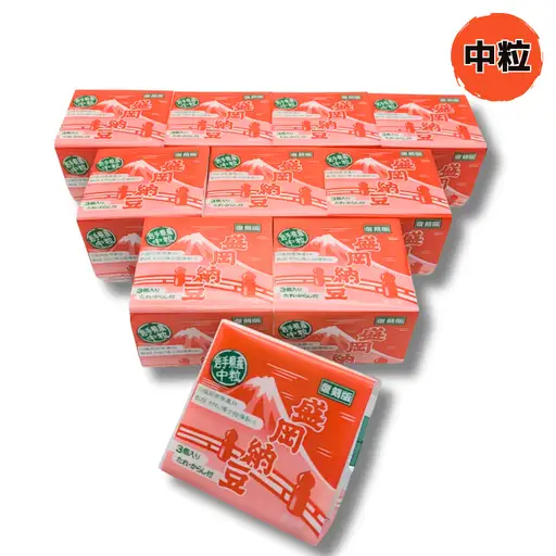 花巻産 盛岡納豆毎朝セット （3パック×10個） 大内商店　【2368】