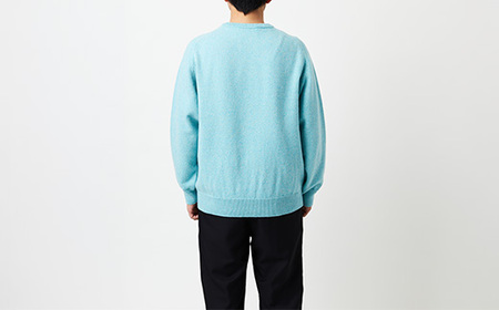 ≪先行予約≫【THISISASWEATER.】A4: A SWEATER IS COLOR.  Green moku グリーン カシミヤセーター 服 洋服 ユニセックス メンズ レディース ブランド 数量限定 山形県 山辺町 サイズ4 yt-scxgm4