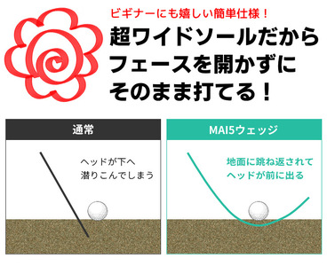 AFECTO（アフェクト） MAI5 ウェッジ   レディース   左打ち用    ロフト：64°【 ゴルフ 】
