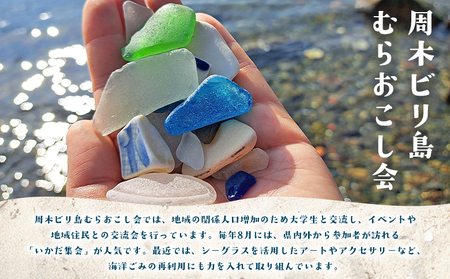 ＜記念シーグラスアート＞ A4サイズ シーグラス インテリア オリジナル 手作り アート お祝い 記念 記念日 贈り物 贈答 プレゼント 結婚祝い 新築祝い 卒業祝い 入学祝い 長寿祝い 周木ビリ島むらおこし会 愛媛県 西予市 【常温】『1か月以内に順次発送』MHM0001