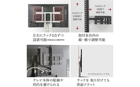 テレビスタンド WALL 機器 テレビスタンド