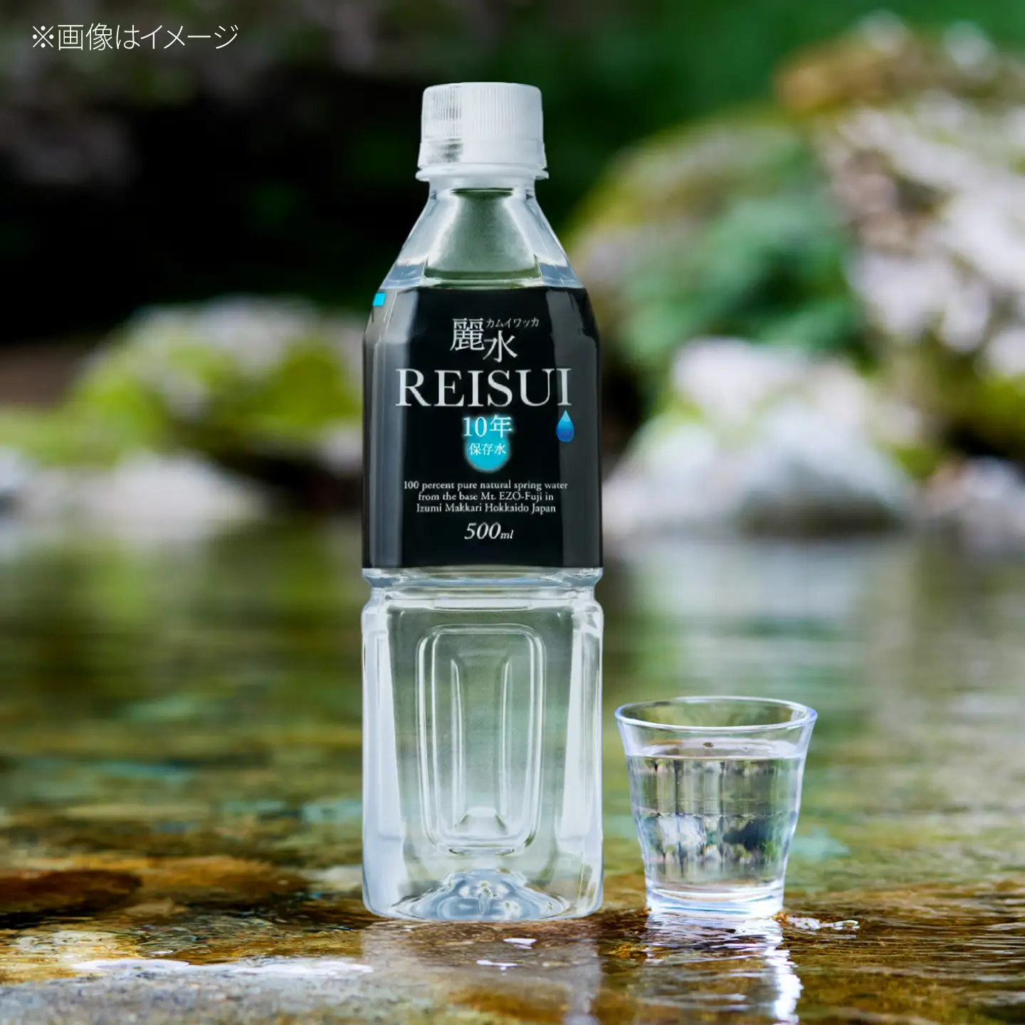 【ふるなびWEEK対象】≪10年≫ 保存水 500ml×24本 [BPAI002] 保存水