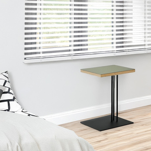 Rectangle side table （レクタングルサイドテーブル） ワークデスク H500 ブラック_集成材  EB8-0631