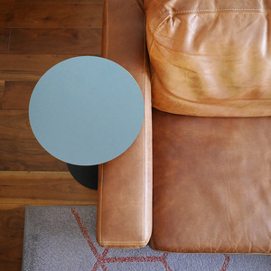 Circle side table（サークルサイドテーブル） サイドテーブル／ナイトテーブル H500 ブラック_アクアヴェール  EB8-0654