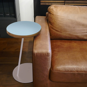 Circle side table（サークルサイドテーブル） サイドテーブル／ナイトテーブル H600 ホワイト_アクアヴェール  EB8-0668