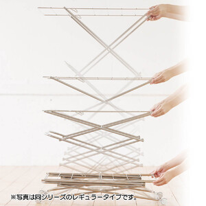 ワンピースも掛けられる室内物干ワイド_1143601232_00