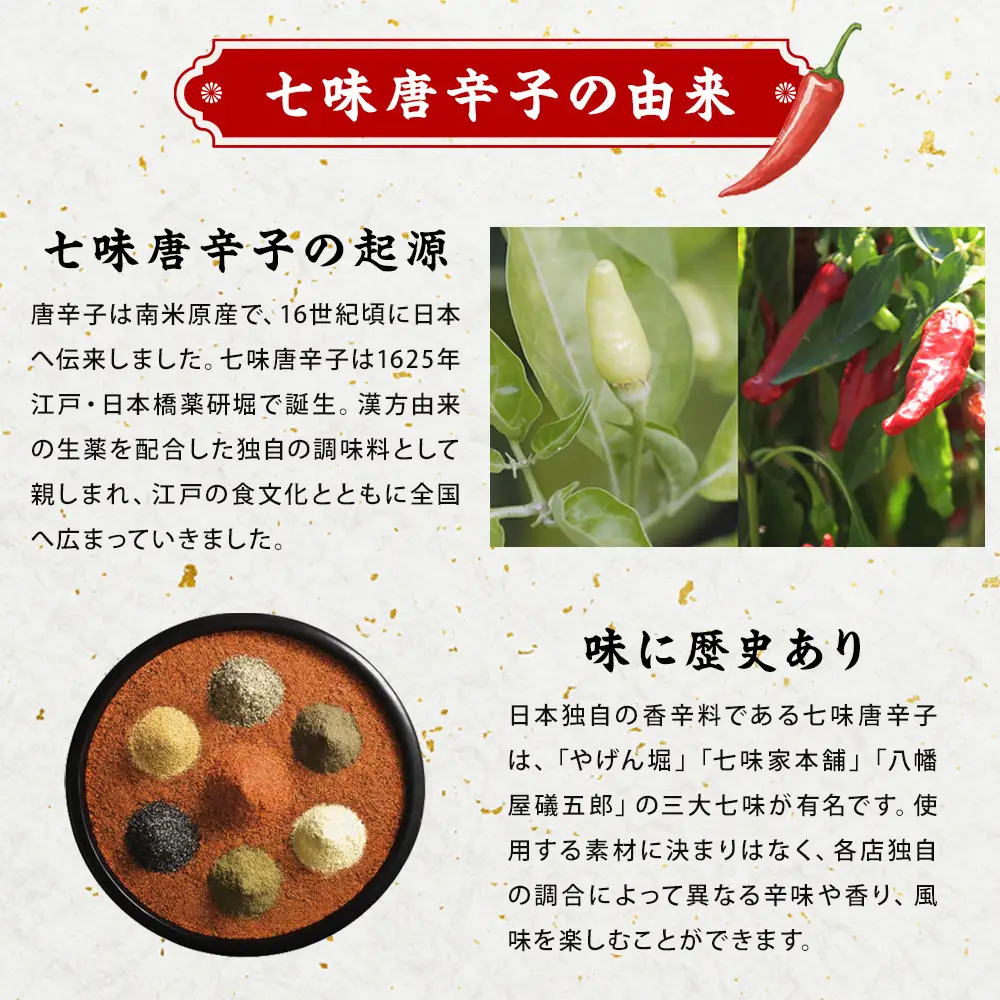 八幡屋礒五郎唐からしセット3缶 | 香辛料 調味料 七味 唐辛子