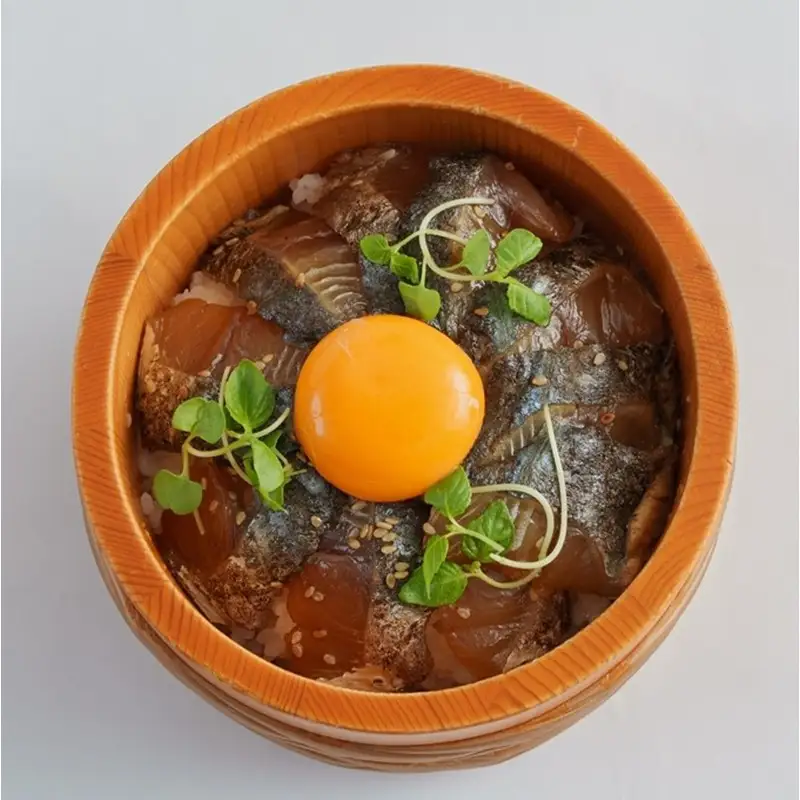 海鮮漬け丼(京鰆さわら炙り)150g 酒の肴に海鮮丼に茶漬けに飯ともに
