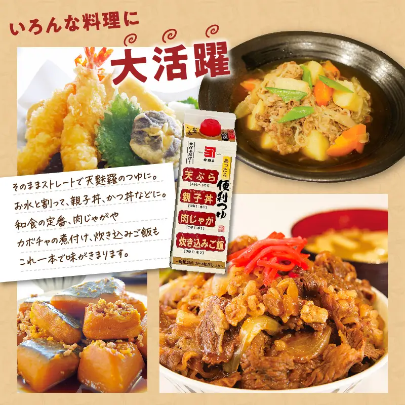 創業明治45年 蔵元直送 あったら便利つゆ 6本セット K058-026_02 万能調味料 調味料 淡口醤油 和食