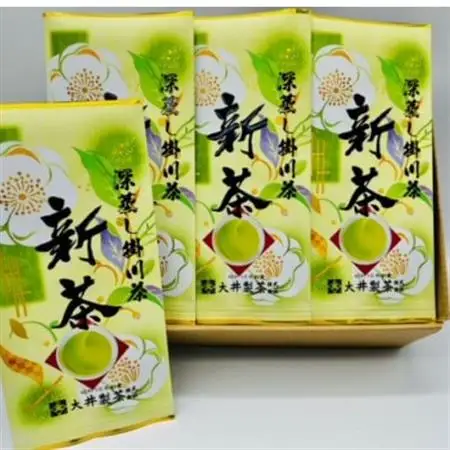 【2026年5月下旬より順次発送】新茶　深蒸し掛川茶　旬の香り・味をお届けします。100g×7本【配送不可地域：離島・沖縄県】【1679952】