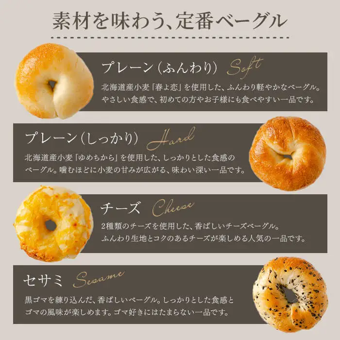 a1098 おまかせベーグルセット(計9個)【bagel cafe sonnet】姶良市 パン ベーグル 冷凍パン 詰め合わせ 個包装 冷凍
