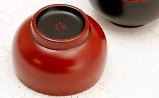 【滴生舎】浄法寺漆器 盃 はな 朱 ／ 漆器 漆 浄法寺漆 浄法寺塗 酒器 岩手県 二戸市