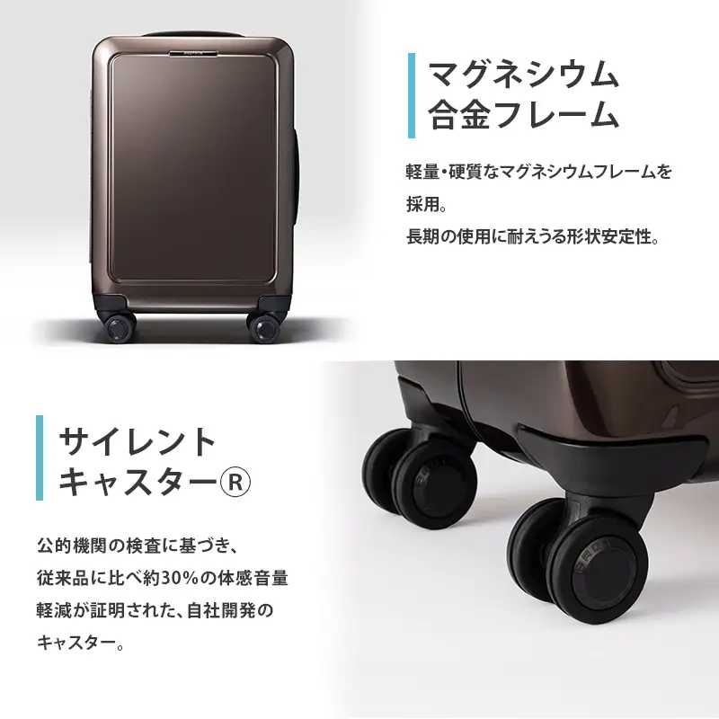 スーツケースプロテカSHISUIF63エボニーブラックスーツケース【70L】