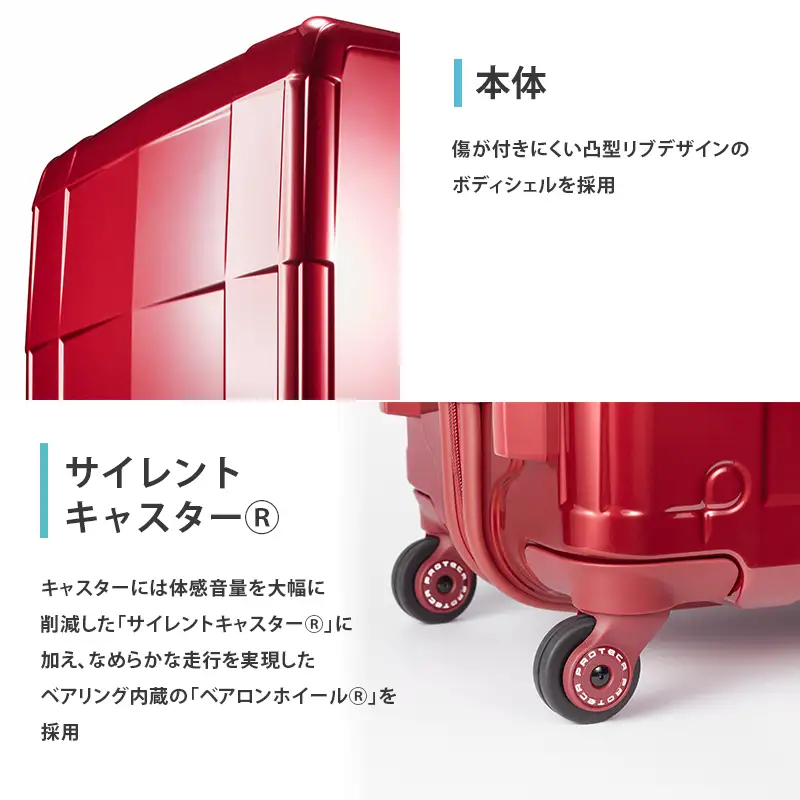 スーツケースプロテカSTARIACXR40ブルーグレースーツケース【22L】