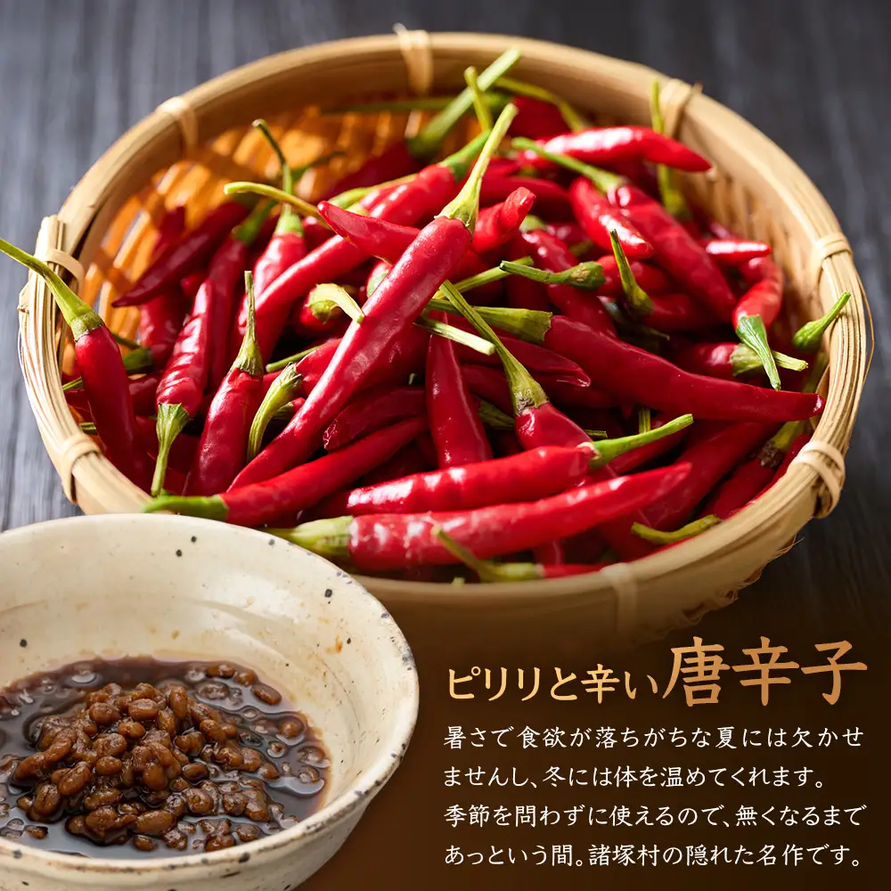 和風調味料 唐辛子もろみ 130g×3本 常温｜唐辛子 トウガラシ 麦麹 麹 醤油 調味料 瓶 瓶詰め こしょう ご飯のお供 冷奴 そうめん ディップ アレンジ もろっこはうす 宮崎県 諸塚村 MO-49