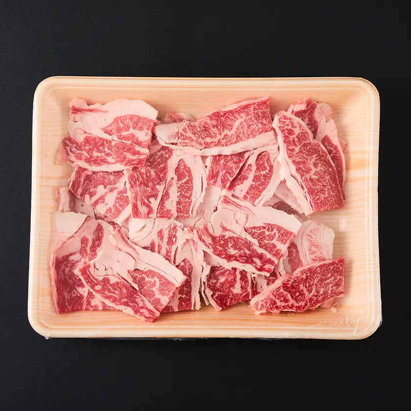 【訳あり品】熊本県産あか牛切り落とし焼肉 400g(美里町)_肉　にく　焼肉　あか牛　大容量　バーベキュー　夏　夏バテ　アウトドア_【配送不可地域：離島】【1731731】