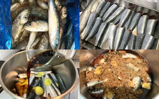 いわしのぬか炊き 120g 3個入 郷土料理 ぬか炊き ぬかみそ炊き イワシ ぬか床 ぬかみそ 冷蔵 福岡県 北九州市