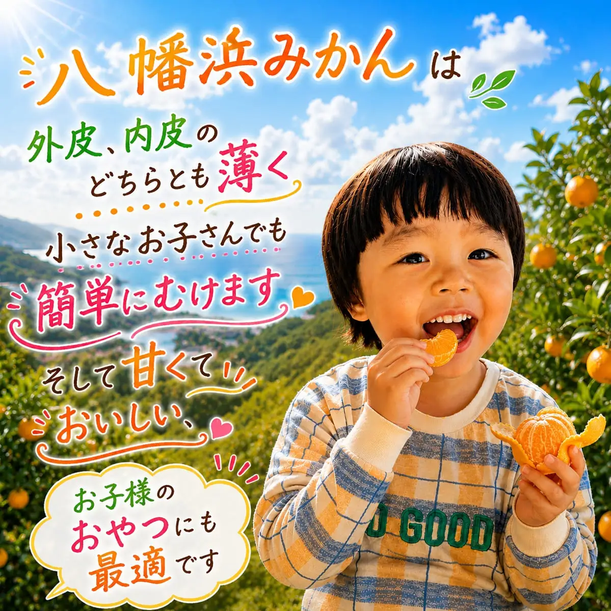 【先行受付】太陽の光・石垣の反射光・海面の反射光を浴びて育った「八幡浜みかん」約3キロ【B39-78】【配送不可地域：離島】【1625774】 YWTF053