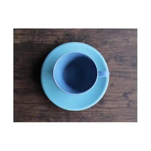 【波佐見焼】SOIGIN COFFEE　ロゴ入りコーヒーカップ&ソーサーセット