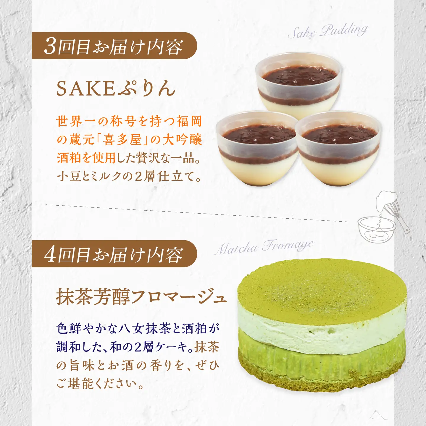 【6回定期便】大人なお酒スイーツ定期便 広川町 / イートウェル株式会社[AFAK319]
