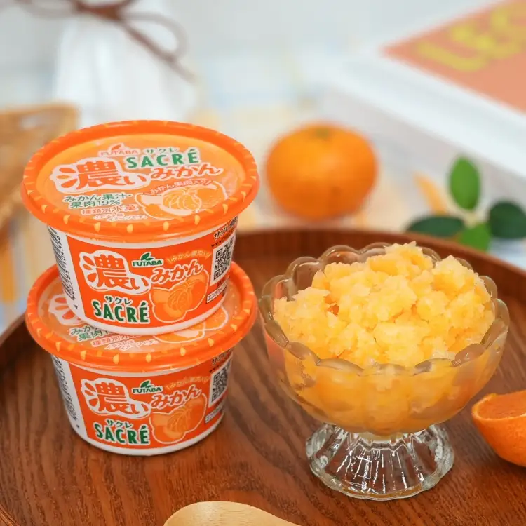 ◇期間限定◇サクレパイン・サクレ濃いみかん2種食べ比べセット 各10個 ｜ フタバ食品 アイス かき氷 デザート