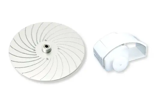ミニスライサー プロシェフ調理機 小型 おろし円盤＆おろし用アタッチメント ニンジン・大根のおろし SSD1B SS-250F用 ／ 食材 付属品 キッチン用品 調理器 調理機 調理器具 円盤 野菜 下処理 時短 キッチン 作業効率 サラダ 替え刃 カット オプション