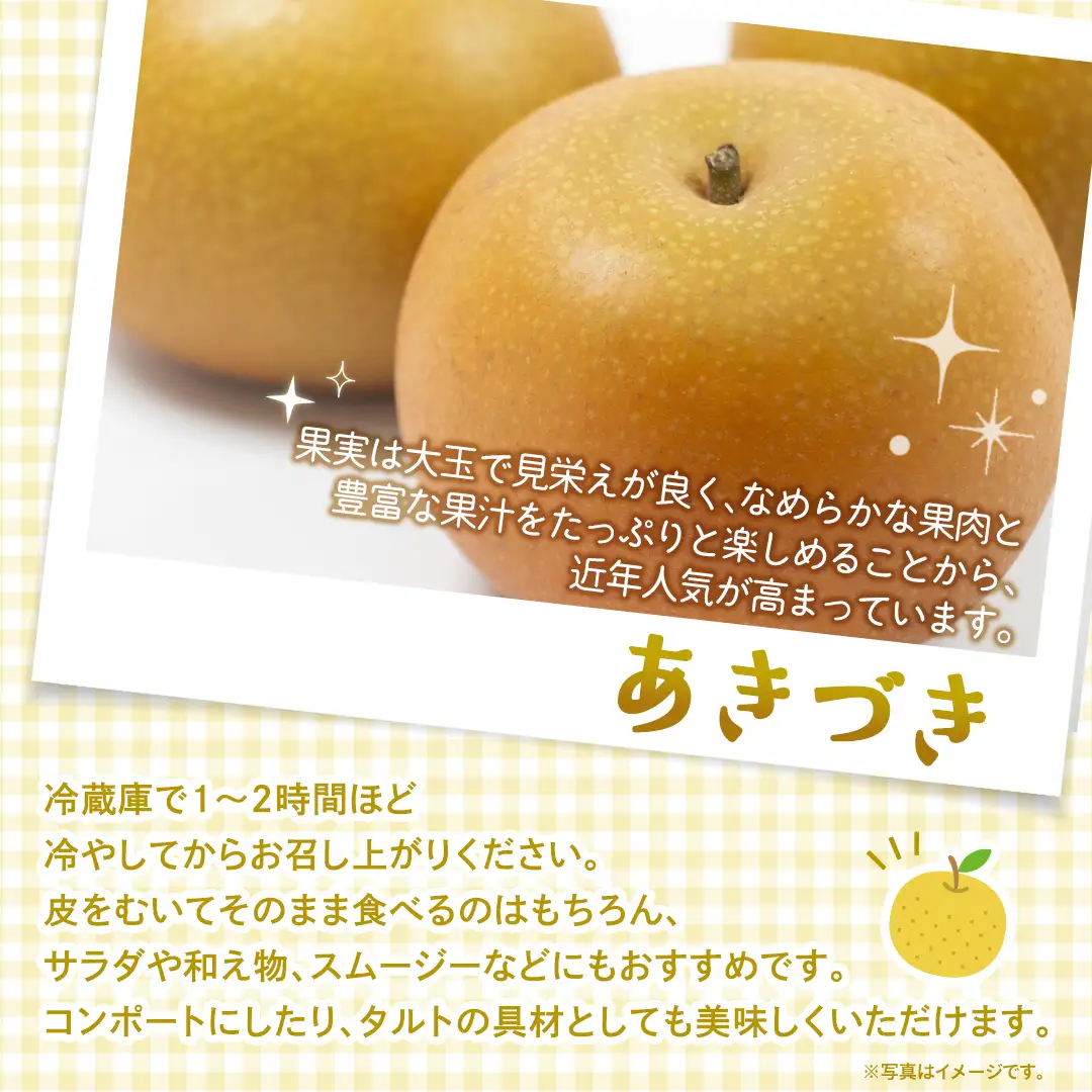 あきづき 梨 約3kg 【2026年10月より発送開始】（茨城県共通返礼品 [梨]：大子町産） 