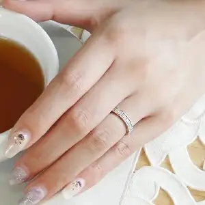 Pt950　1.0ct　ダイヤモンド　フルエタニティリング-R0069