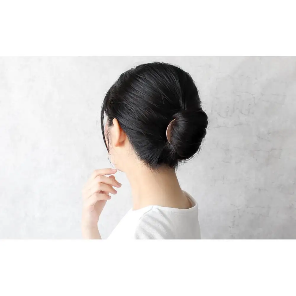 【女性のアイデア×職人技】ステンレス製かんざし「Arc Liner / Pink Gold」