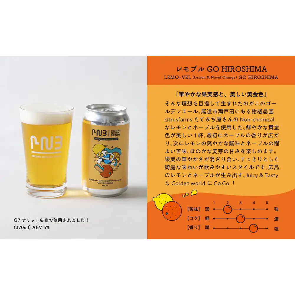 【お中元ギフト】広島　クラフトビール 飲み比べ6缶セット 【HIROSHIMA NEIGHBORLY BREWING（ヒロシマネイバリーブリューイング）】＜クラフトビール・地ビール・お酒・缶ビール・ギフト＞