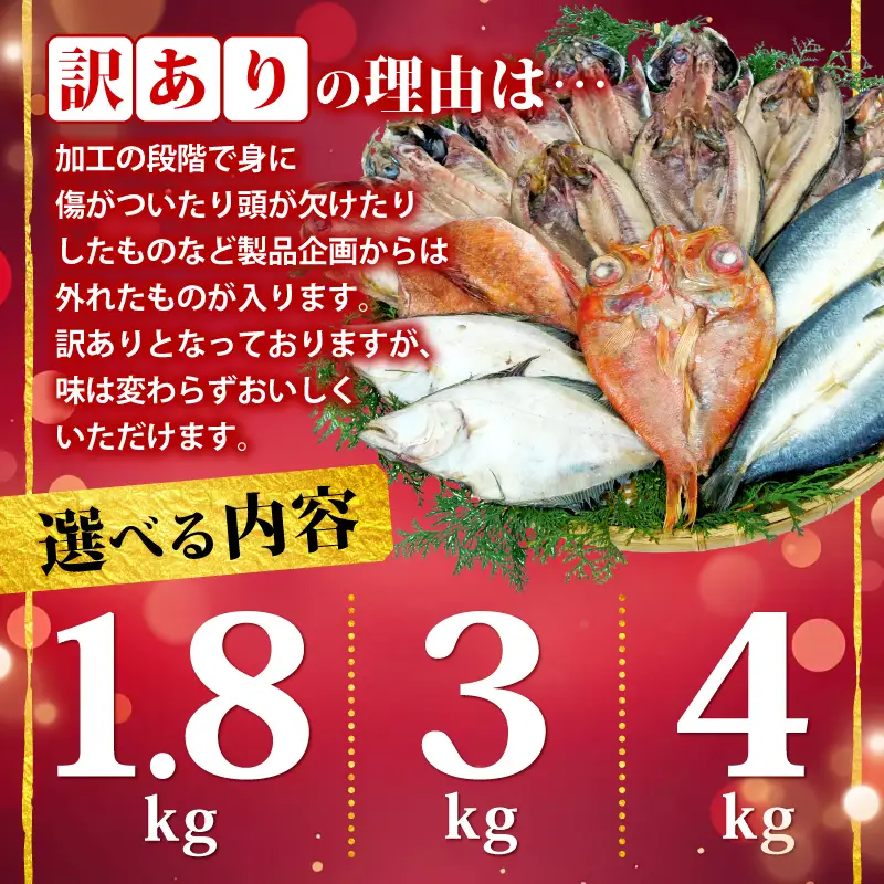 【2026年10月発送】 訳あり干物 約3kg 干物 海鮮 魚介