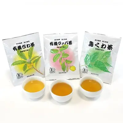 福留果樹園の健康茶セット