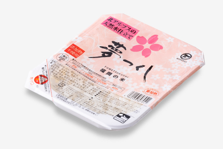CC009.【定期便】福岡県産「夢つくし」無菌パックご飯(２４パック)×３ヶ月送付