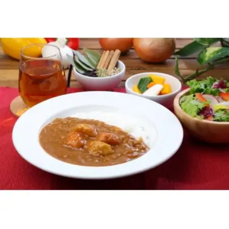 30種のスパイスを使用　国立薬膳カレーやさい　200g×5食セット　小麦粉・ラード不使用【1594565】