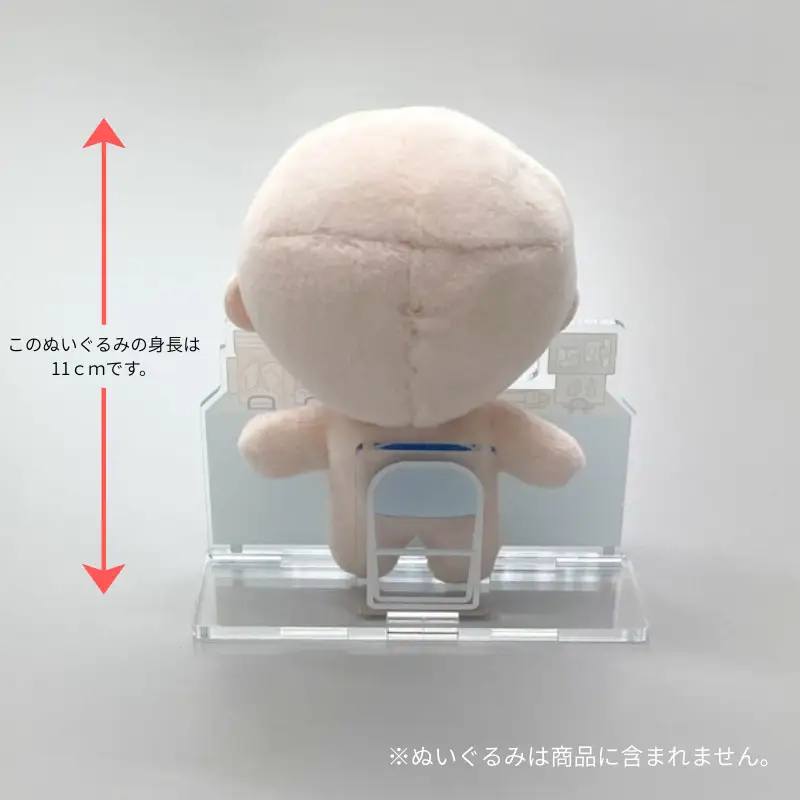 アクリルぱぺスタンド（ぱぺスタ）パステルグリーン