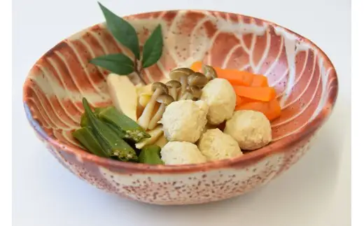 志野焼波文鉢揃_21-081-1